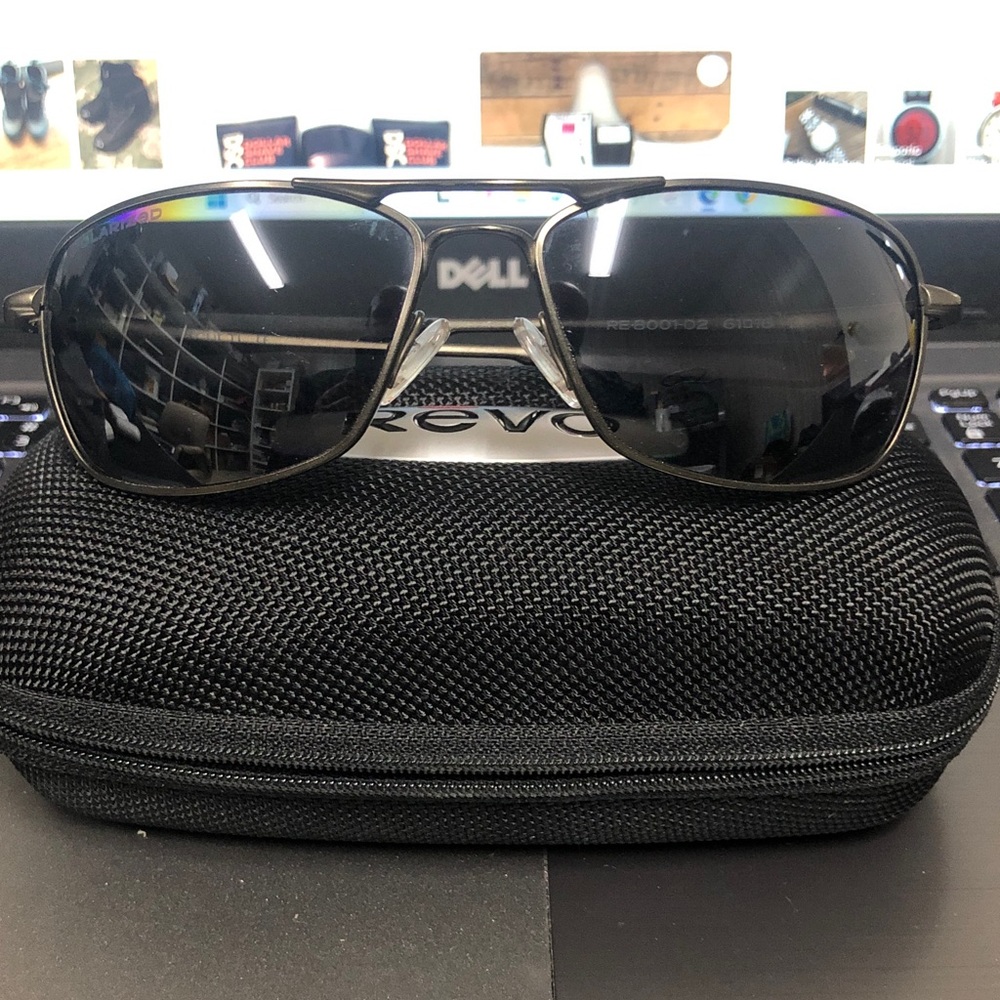 Revo aviator sunglasses